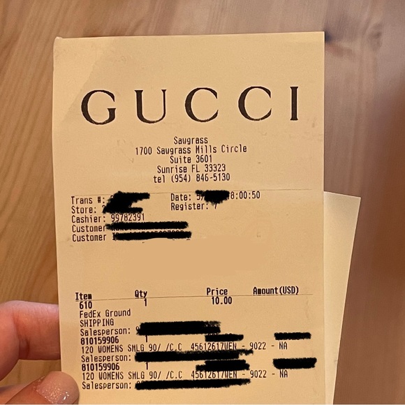 Gucci GG Petite Marmont textured-leather wallet in Ivory/ off- white NWT - Picture 6 of 7